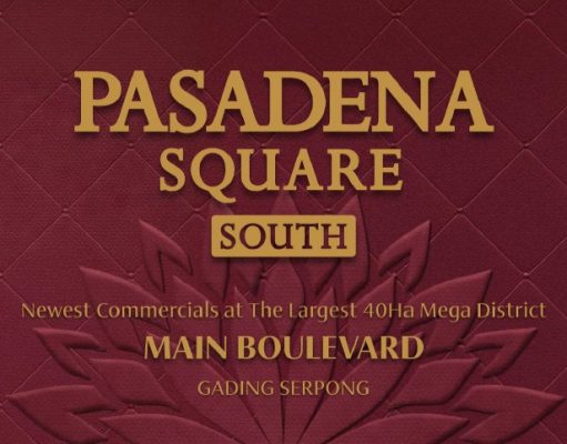 New Ruko Pasadena Square South at Paramount Gading Serpong