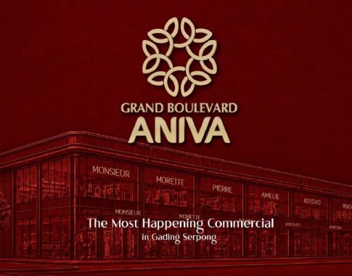New Launching Ruko Grand Boulevard Aniva Paramount Gading Serpong